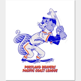 Defunct Portland Beavers PCL Baseball 1972 Posters and Art